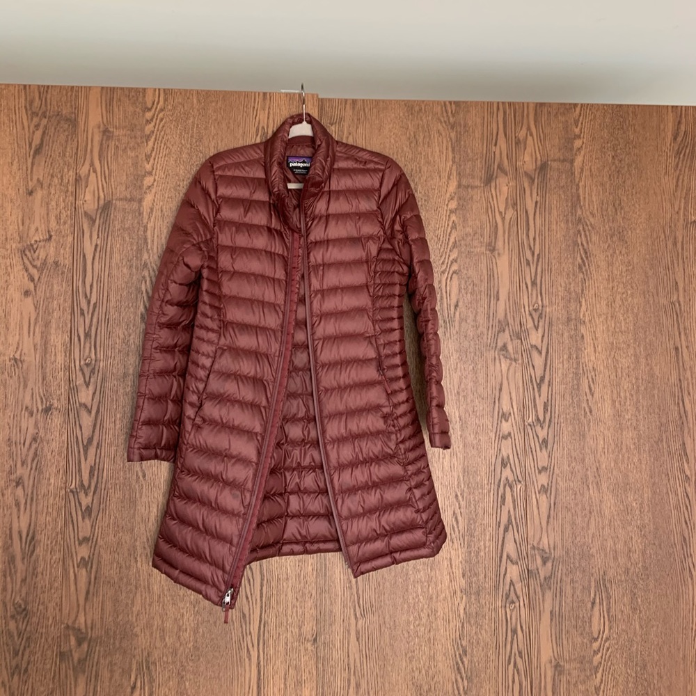 Patagonia: Fiona Down knee-length coat